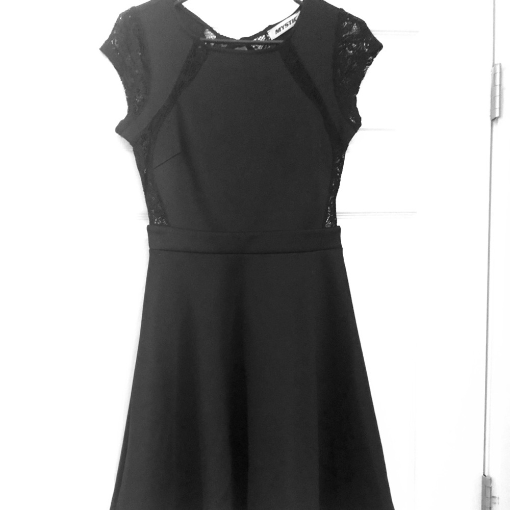 Black formal dress